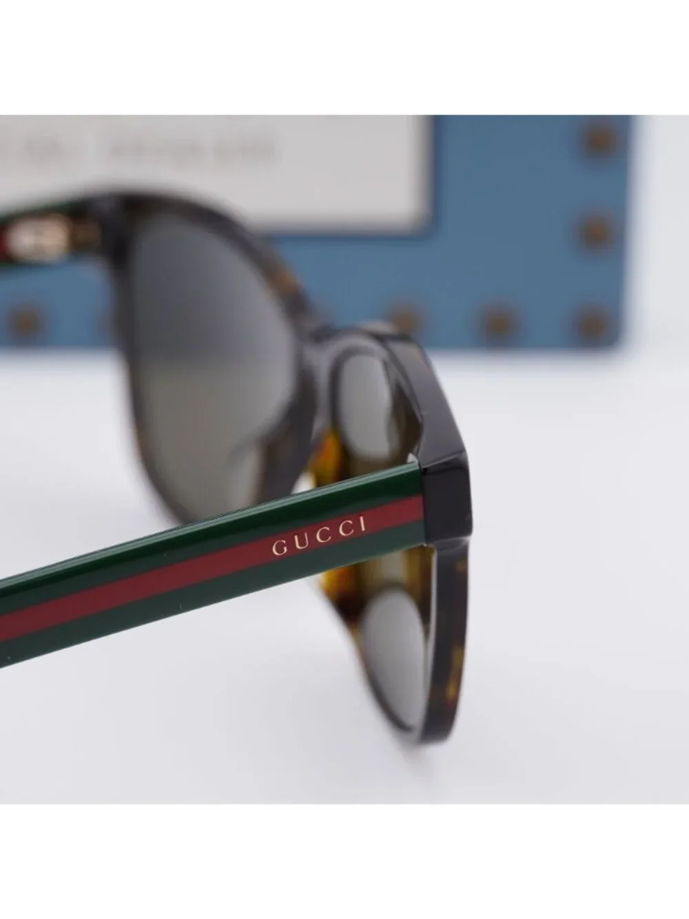 Gucci GG0417SK 003 Square Sunglasses - Havana / Brown